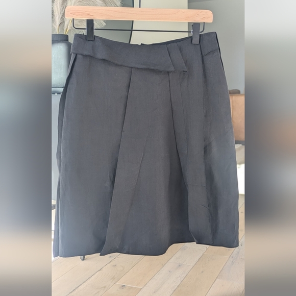 Bottega Veneta Dresses & Skirts - Bottega Veneta Charcoal A-Line Skirt